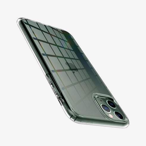 075CS27135 - iPhone 11 Pro Max Case Ultra Hybrid in crystal clear showing the back